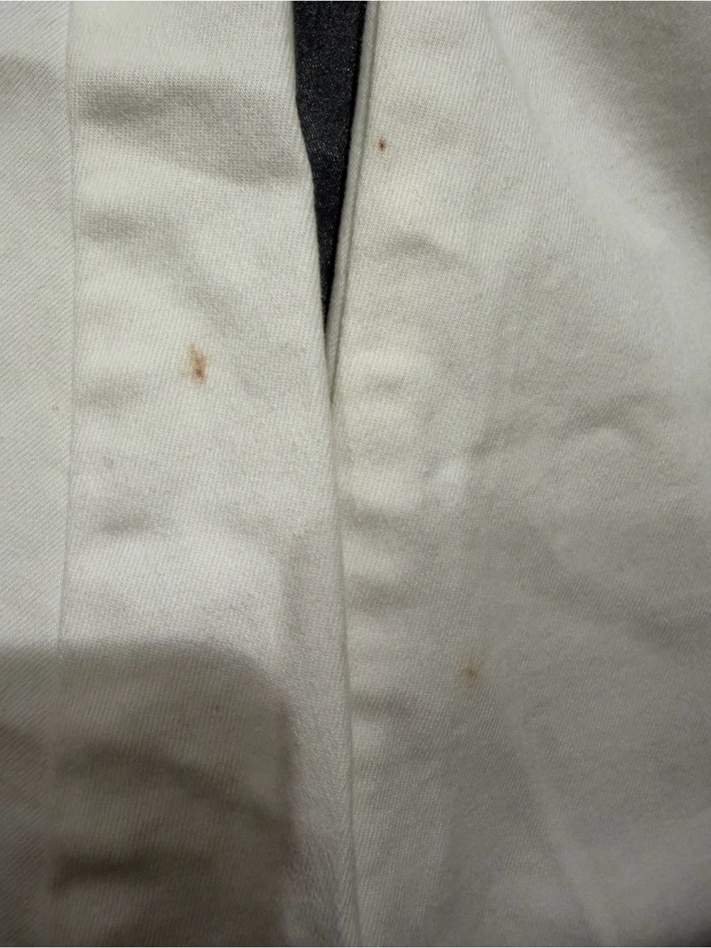 Free People White Flared Pants with Brown Stud Detailing - Picture 5 of 5